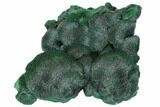 Silky Fibrous Malachite Cluster - Congo #150459-1